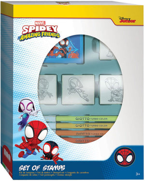 Multiprint spidey stempelset met 4 stempels