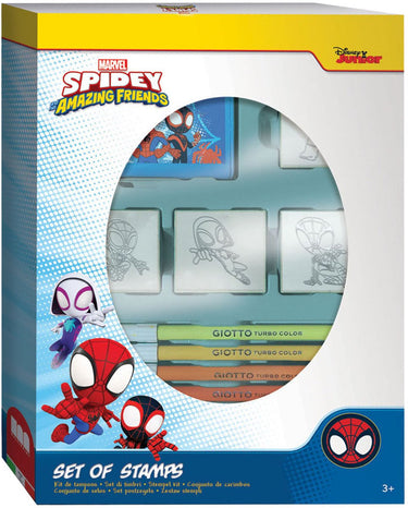 Multiprint spidey stempelset met 4 stempels
