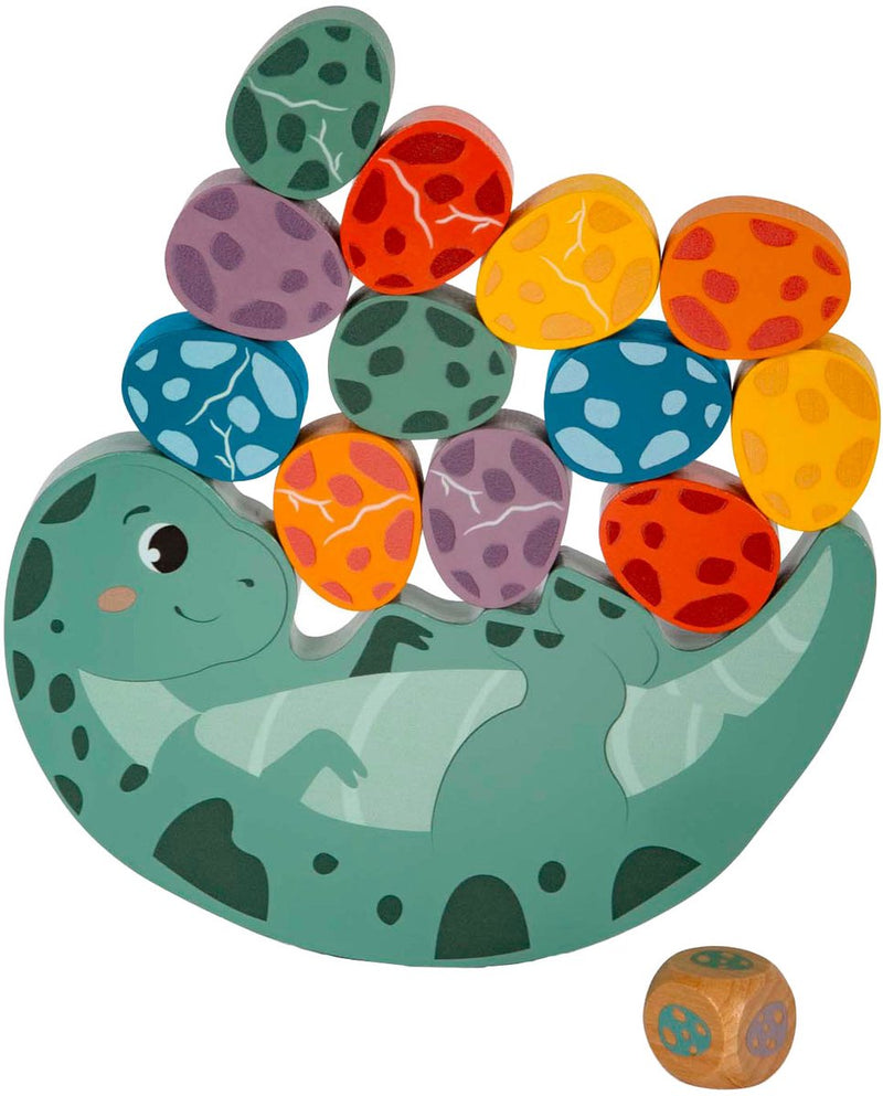 Load image into Gallery viewer, Small foot - houten balansspel dino, 14dlg.

