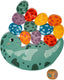Small foot - houten balansspel dino, 14dlg.