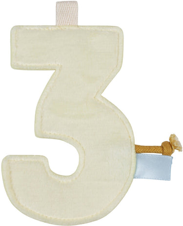 Little dutch slinger element - cijfer 3 - ecru