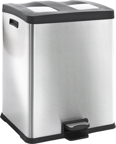 Eko pedaalemmer vepa bins rejoice 30+30l rvs
