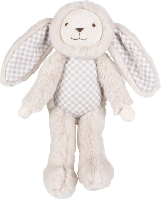 Happy horse konijn riddle knuffel 26cm - beige - baby knuffel