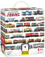 Banana panda puzzel trein speelgoed - mix and match treinen 54 stukjes.