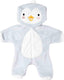 Heless poppenoutfit onesie pinguin, 35-45 cm