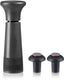 Innovine ™ vacuum pump wine saver in graphite - wijnpomp met 2 stoppers