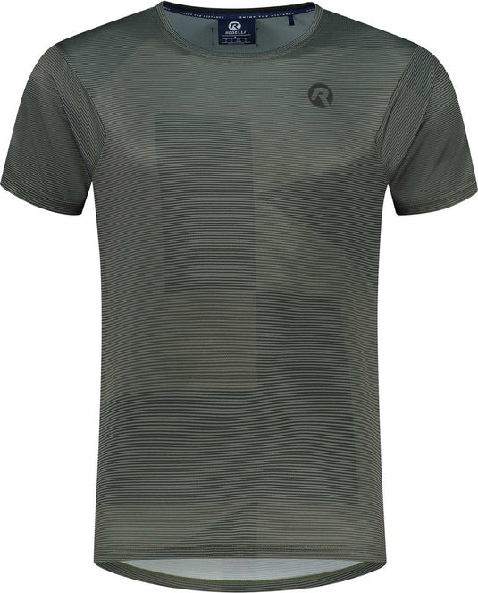 Rogelli core mountainbike shirt heren - fietsshirt - korte mouwen - groen - advntr - maat m
