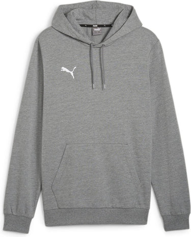 Puma teamgoal casuals hoody heren sporttrui - medium gray heather- white
