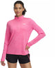 Under armour tech 1 2 zip- twist-pnk dames sporttrui - super roze - wit xl