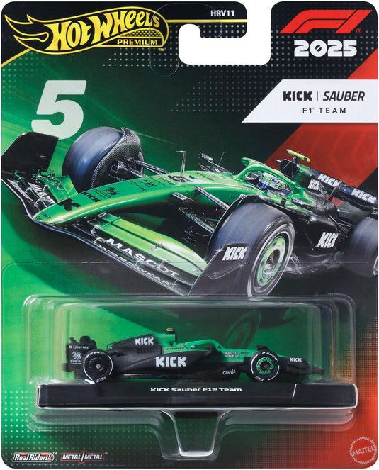 Hot wheels premium formula 1 sauber team - gabriel bortoleto