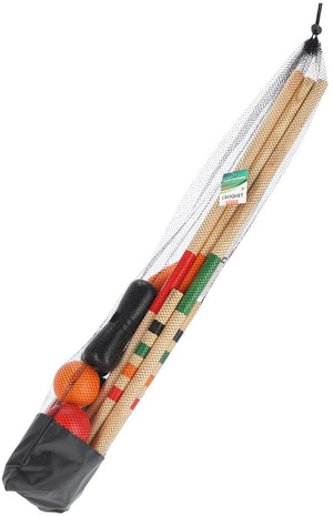 Alert croquet set - houten croquet spel - croquet voor kinderen - buitenspel - 75 cm