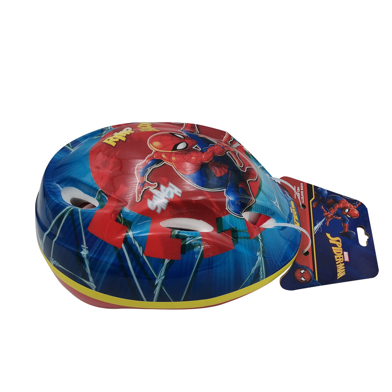 Load image into Gallery viewer, fietshelm Spider-Man jongens 51-55 cm Blauww rood
