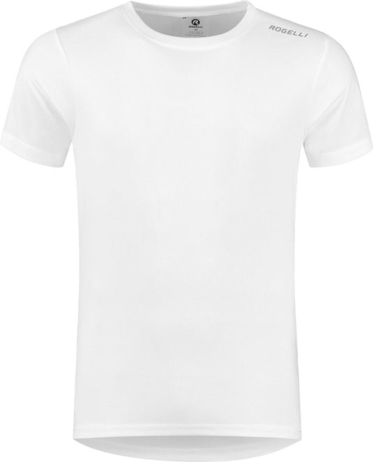 Rogelli promo hardloopshirt heren - korte mouwen - wit - s
