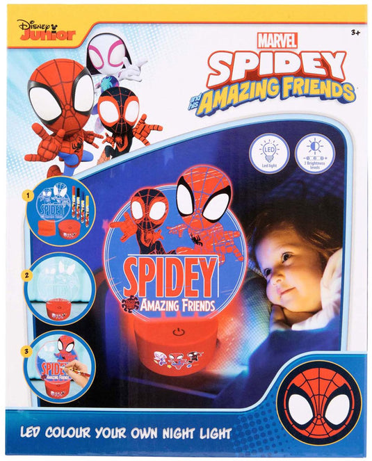 Disney spidey maak je eigen led nachtlampje