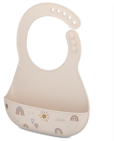 Mepal mio slab - verstelbare sluiting - opvangbakje voor etensresten - vaatwasmachinebestendig - sunshine rainbow