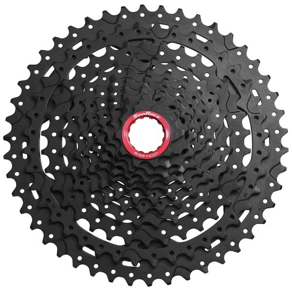 Load image into Gallery viewer, SunRace - cassette mtb csmx9x 10-46 11 speed xd-driver zwart
