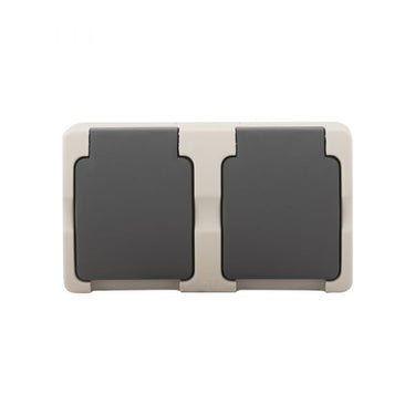 Ac stopcontt 2 x waterdicht
