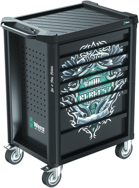Wera 9700 tool rebel werkplaatswagen 1, 94-delig - 05150130001