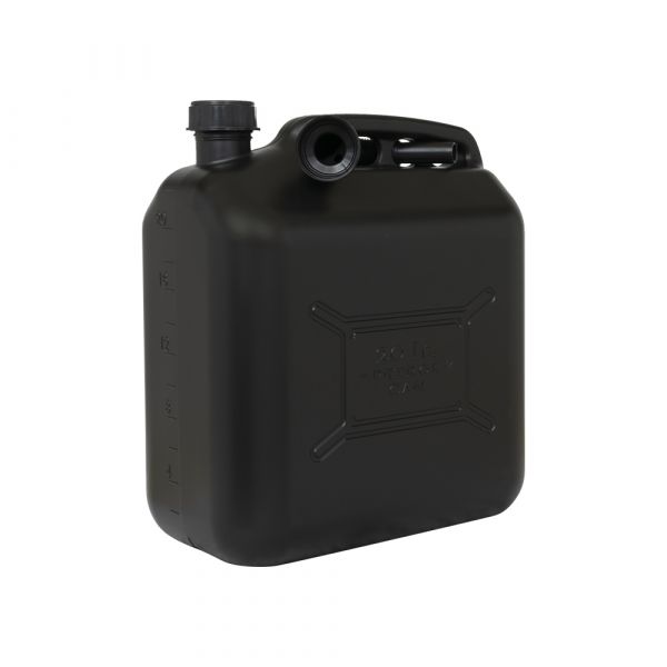 Load image into Gallery viewer, Jerrycan, 20 liter, zwart
