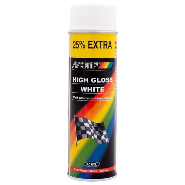 Afbeelding laden in galerijviewer, Wit glans, bus 500 ml. Motip
