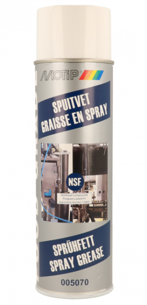 Food grade spuitvet