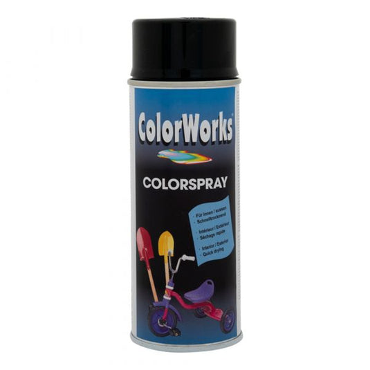 Colorworks ral9005 zwart hoogglans