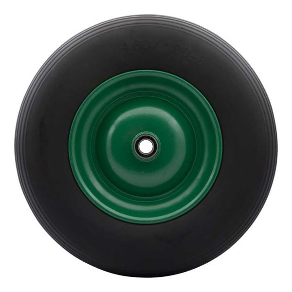 Load image into Gallery viewer, Kruiwagenwiel 4.00-8 pu metalen
