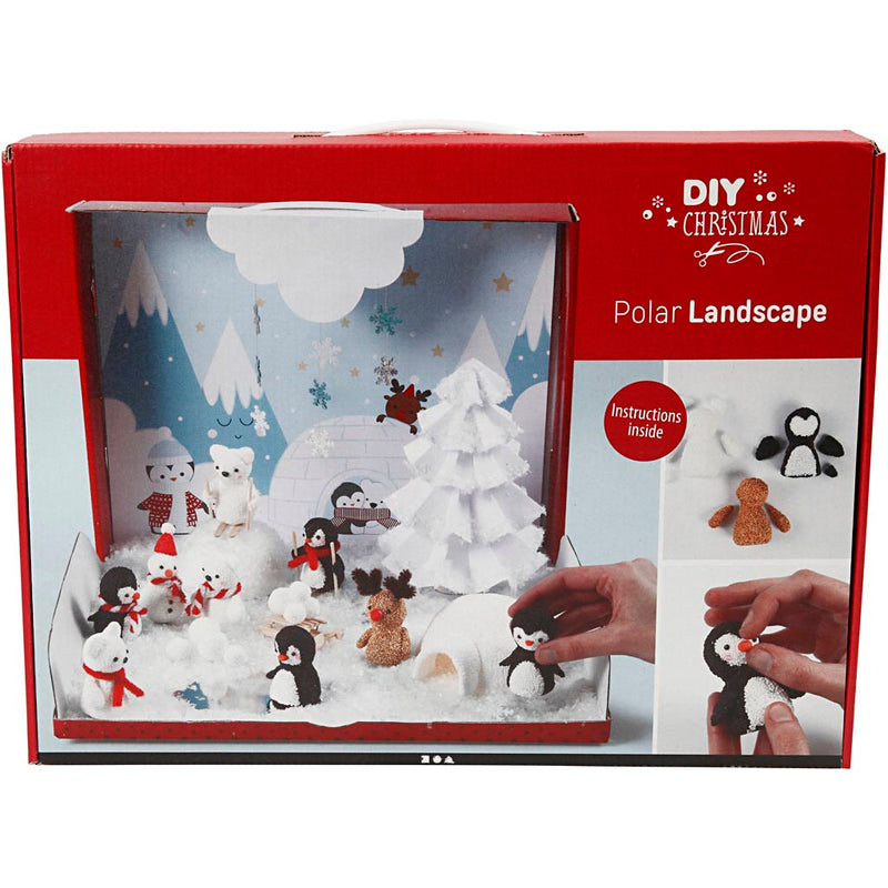 Afbeelding laden in galerijviewer, Https: www.cchobby.nl materialenset-voor-een-winterwonderland-1-doos
