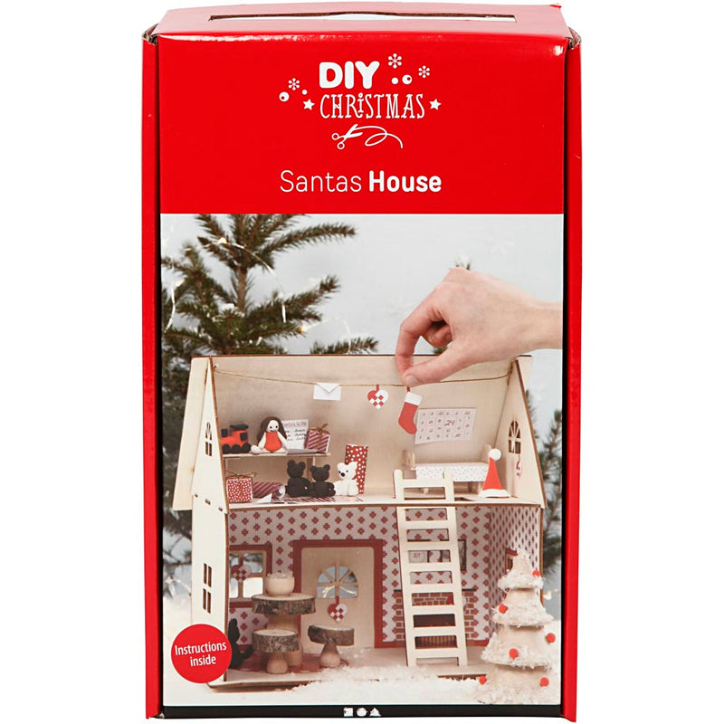 Load image into Gallery viewer, Creativ company hobbyset huis van de kerstman
