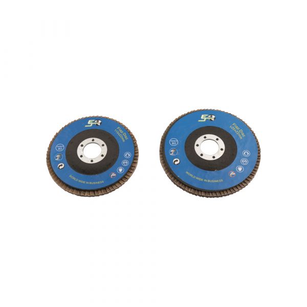 Load image into Gallery viewer, Staalborstel schuurschijvenset 4 dlg.
