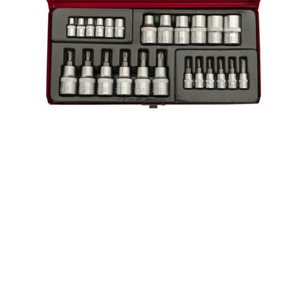 Load image into Gallery viewer, Dop+bitset 25 dlg 1 4 +1 2 torx*
