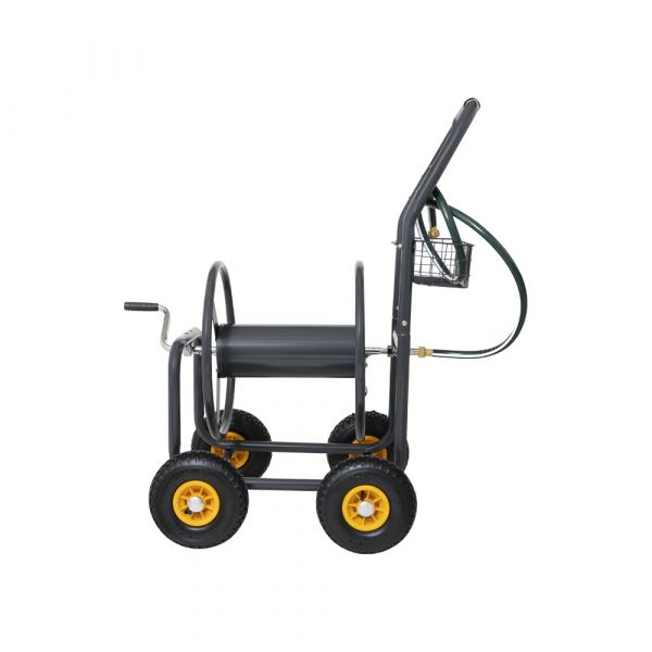 Load image into Gallery viewer, Gardengear slangen haspelwagen 4 wielen
