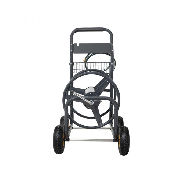Load image into Gallery viewer, Gardengear slangen haspelwagen 4 wielen
