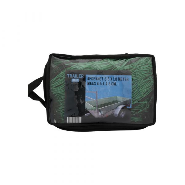 Load image into Gallery viewer, Trailergear afdeknet 3.5x2 mtr, maas 4x4 cm.
