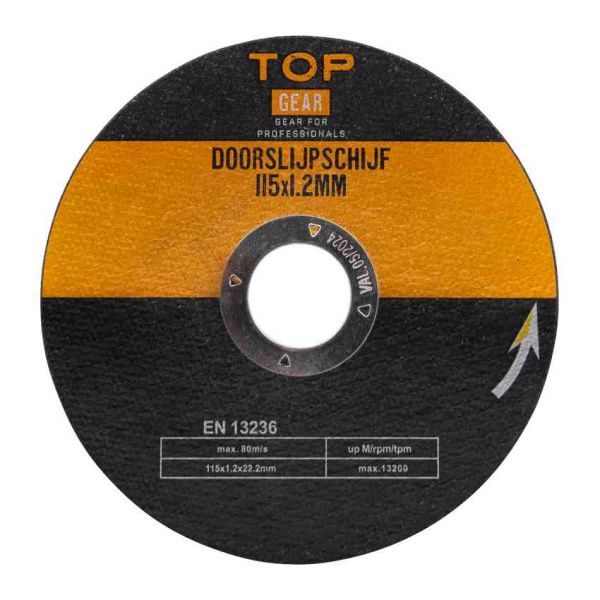 Load image into Gallery viewer, Doorslijpschijf 3 stuks 115x1.2 mm.
