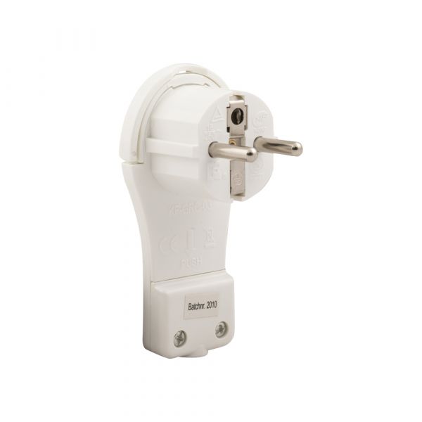 Load image into Gallery viewer, Stekker extra plat wit
