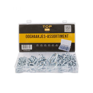 Topgear ooghaakjes assortiment 151 delig