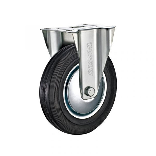 Tarsus bokwiel 200 mm. zwart