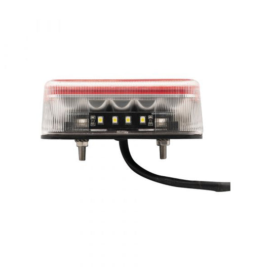 Trailergear achterlicht 98x105mm. led wit l=r
