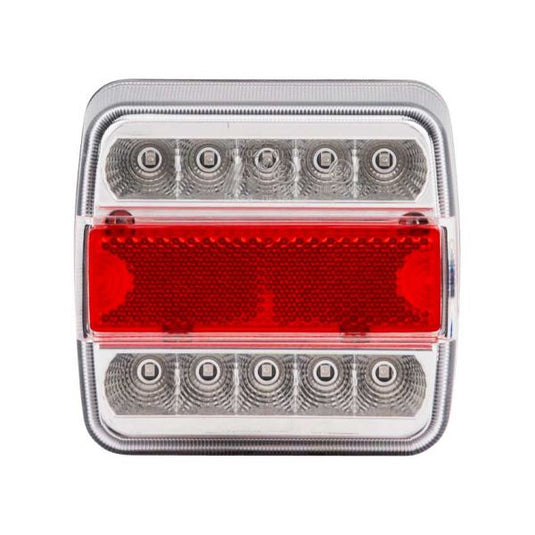 Trailergear achterlicht 98x105mm. led wit l=r