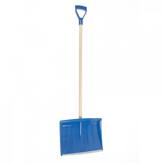 Sneeuwschuiver alpin 1a kunststof 40cm met beuken steel en kunststof d-greep