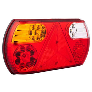 Ac hterlicht 32 led driehoek links