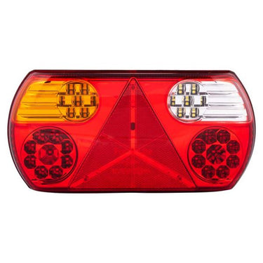 Ac hterlicht 32 led driehoek links
