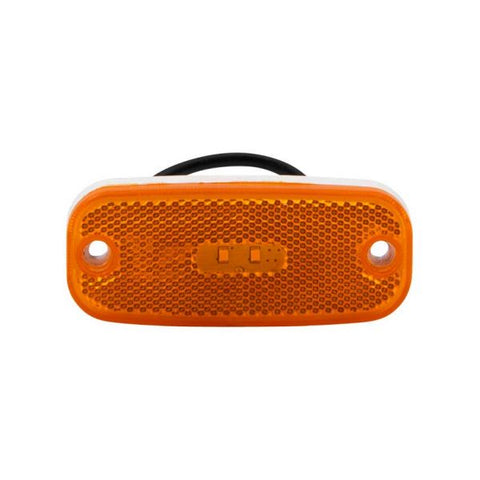 Trailergear TRAILERGEAR Zijmarkeringslicht oranje 12-24v led