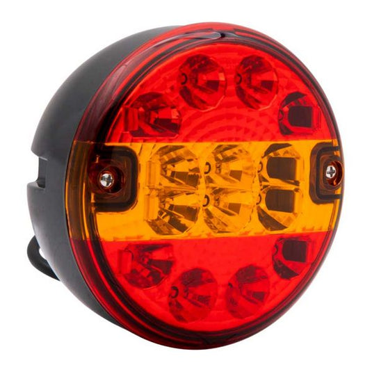 Trailergear achterlicht 140 mm. 14 leds *