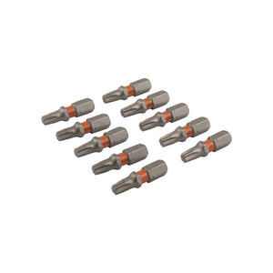 Schroefbit 25 mm tx-25 oranje 10x