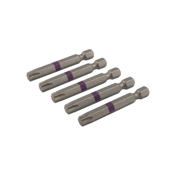 Load image into Gallery viewer, Schroefbit 50 mm tx-40 paars 5x
