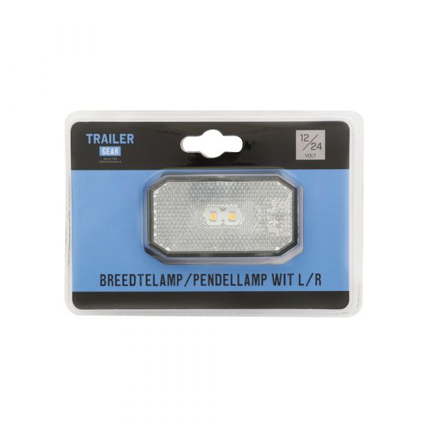 Load image into Gallery viewer, Trailergear breedtelamp pendellamp wit l r
