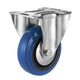 Tarsus bokwiel 100 mm. blauw