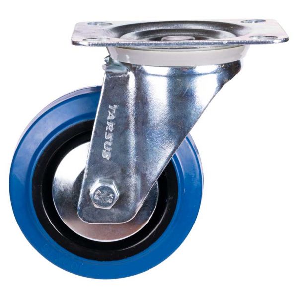 Load image into Gallery viewer, Tarsus zwenkwiel 100 mm. blauw
